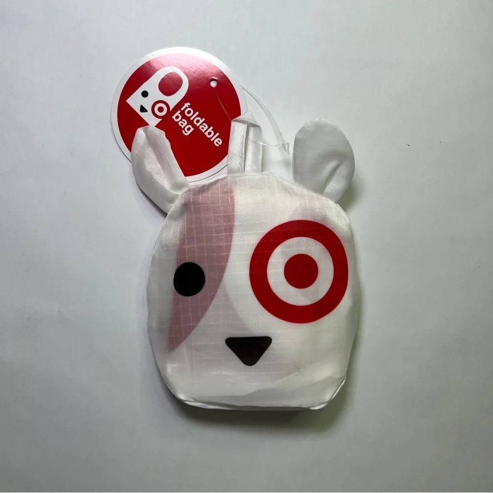 Target Bullseye Foldable Pocket Shoulder Bags - Three Count